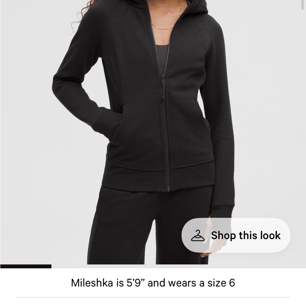 SOLD - LuluLemon Scuba Full Zip Hoodie Sweater Jacket